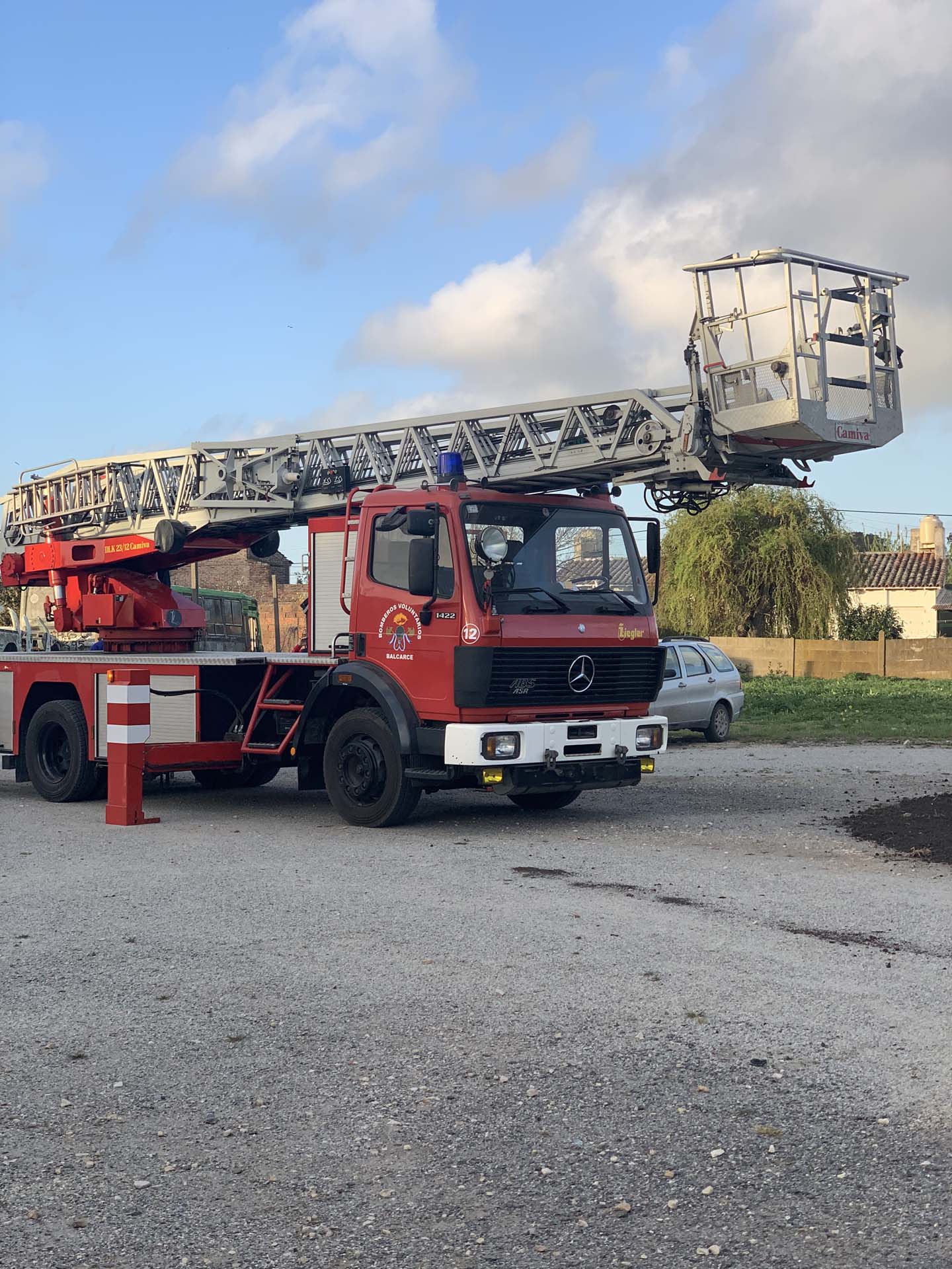 Automatización de Escalera en Camión de Bomberos